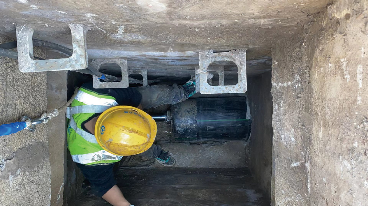 灌云HDPE短管内衬法